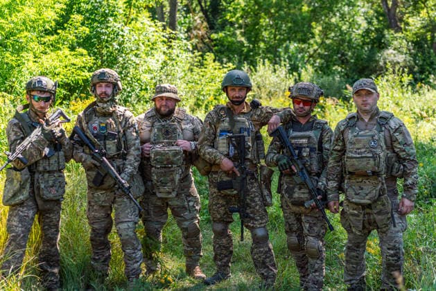 War in Ukraine: Khartiia Brigade’s air defence unit trains to counter FPV drones in Kharkiv