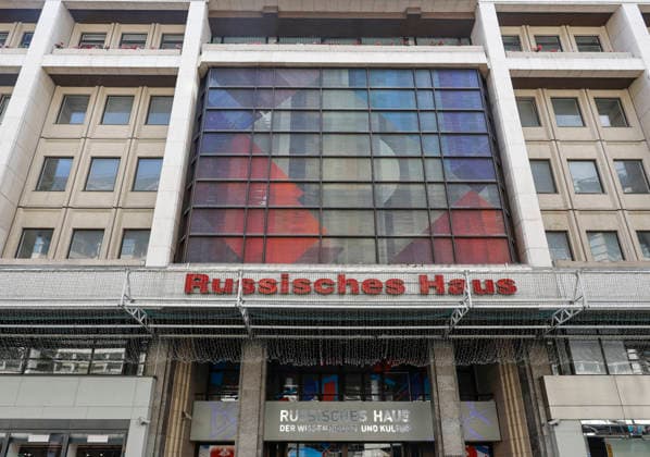 German government terminates contract with the Russian House in Berlin, archive images