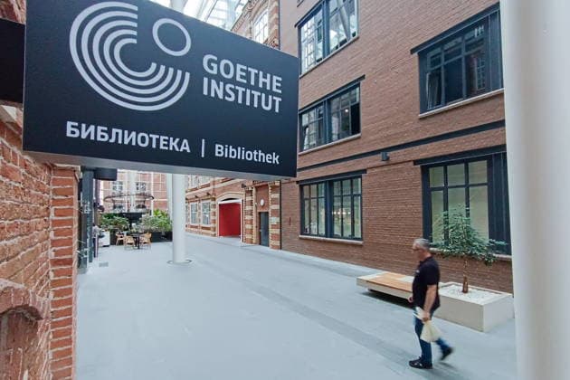 Russia closes Goethe Institutes in Moscow and St Petersburg – archive images