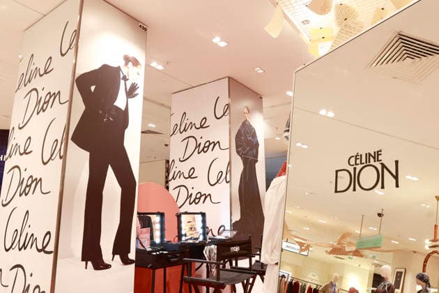 Celebrity, Celine Dion Pop-up Shop in Paris