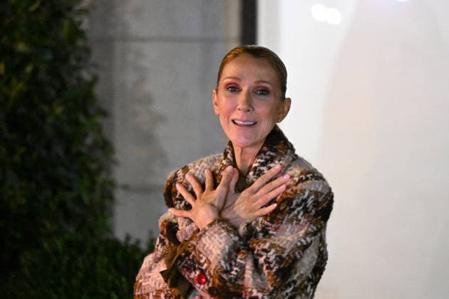 Celebrity: Celine Dion in Paris