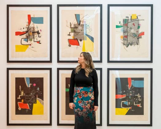 Arts, London, preparations for an auction at Phillips