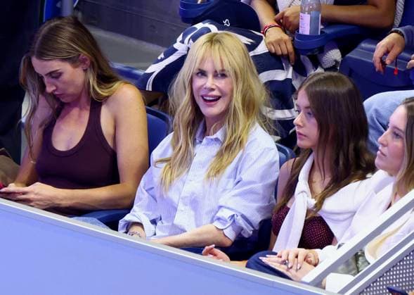 Celebrities, high-profile guests at the US Open in New York
