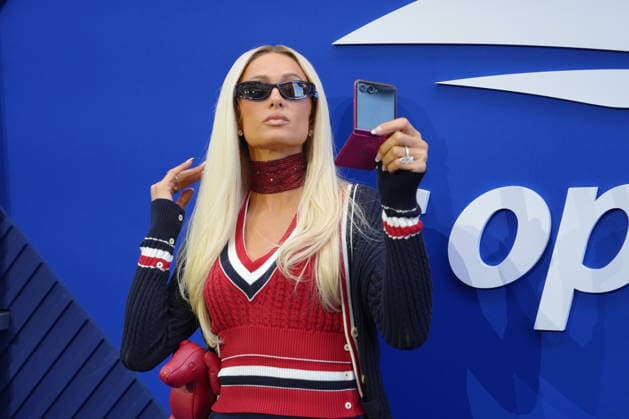 Celebrities, prominent guests at the US Open in New York
