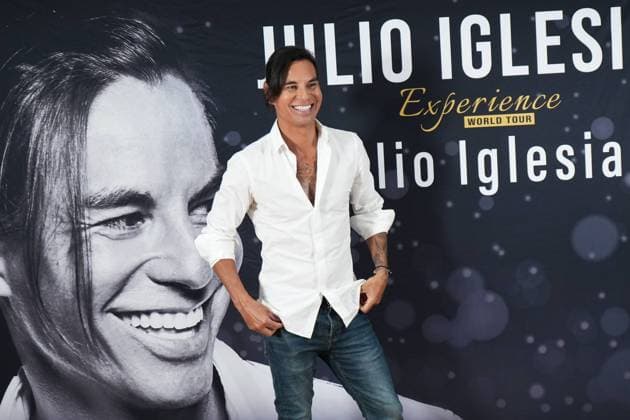 Celebrity: Julio Iglesias Jr’s press event in Madrid