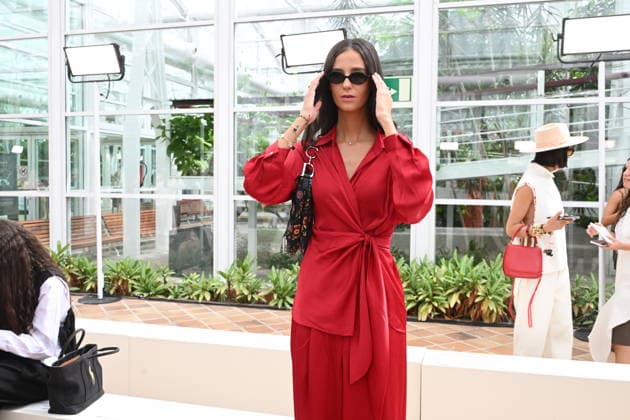 Madrid Fashion Week, guests at the Simorra fashion show