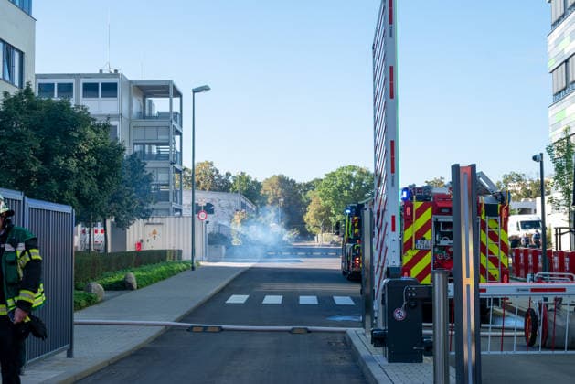 Rhineland-Palatinate, fire at BioNTech in Mainz