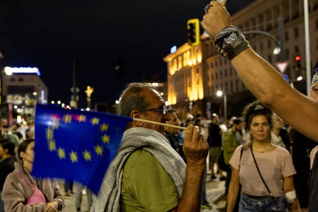 Bulgaria: Anti-government demonstration in Sofia