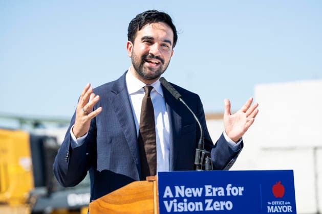 USA, Zohran Mamdani press conference in New York