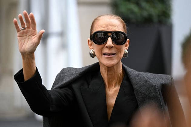 Celebrity: Celine Dion in Paris