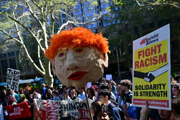 Australia, protests against Pauline Hanson’s One Nation