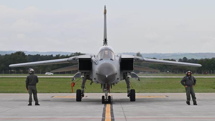 Czech Republic: German Air Force Tornado fighter jets arrive in Ostrava