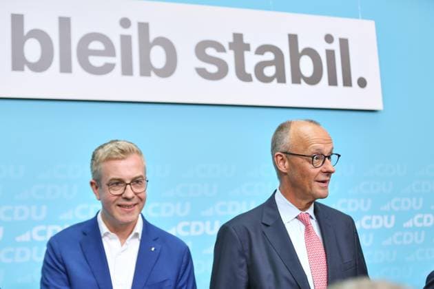 Berlin: CDU’s final push in the election campaign with Stefan Evers and Friedrich Merz