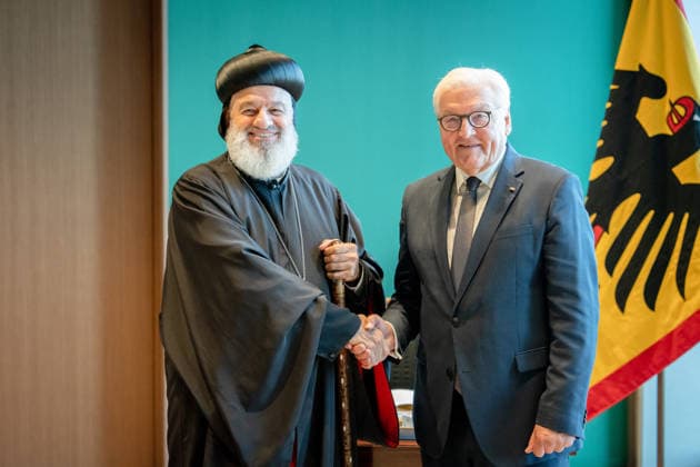 Berlin: Frank-Walter Steinmeier receives Patriarch Ignatius Aphrem II.