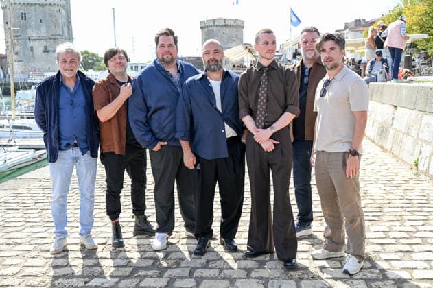 La Rochelle TV Drama Festival, *Angle Morts* photocall