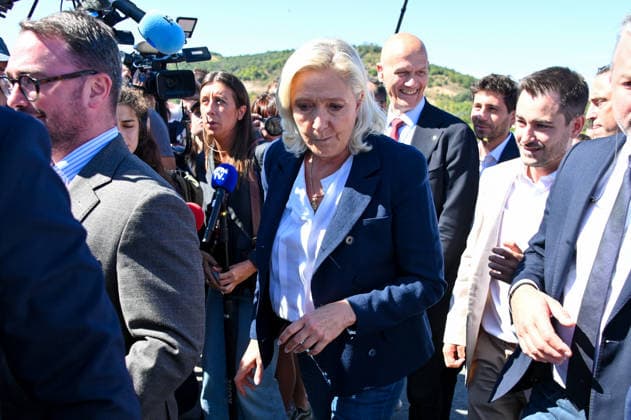 France: Le Pen meets those affected by the tornado and visits the damaged Pomas