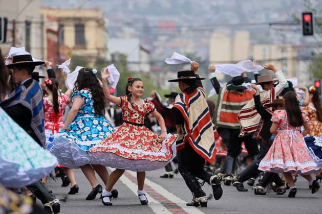 Chile, 216th anniversary of independence in Valparaíso