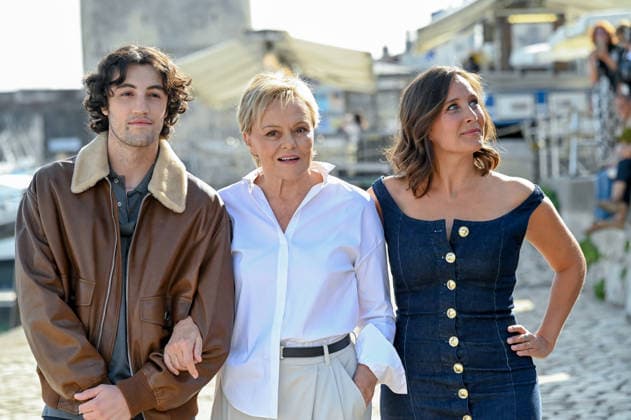 TV Drama Festival in La Rochelle, *A la vie* photocall