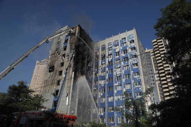War in Ukraine: damage caused by the Russian attack on Odessa