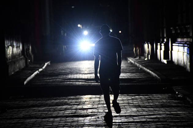 Power cut in Cuba