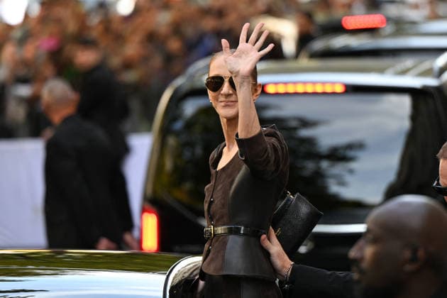 Celebrity: Celine Dion in Paris
