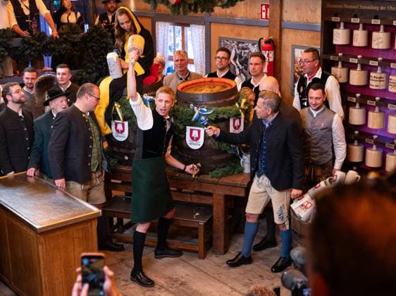 Oktoberfest in Munich, opening day