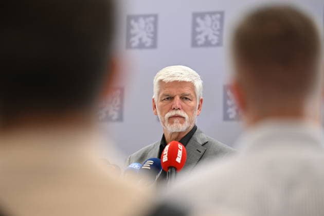 Czech Republic: Petr Pavel holds a press conference in Prague