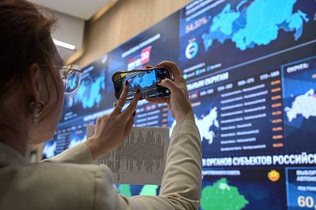 Russia: Vote count in the State Duma election