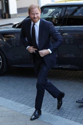 Royals: Prince Harry arrives at the WellChild Awards in London