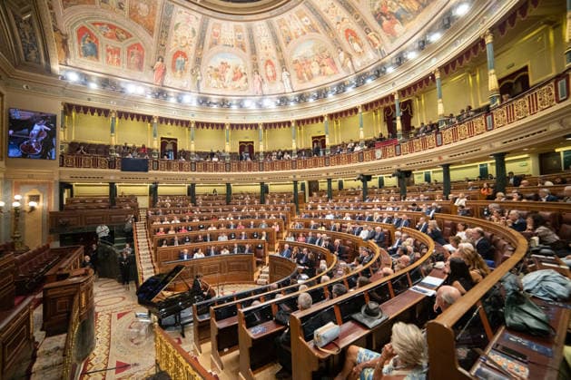 Spain, session of the Congress in Madrid