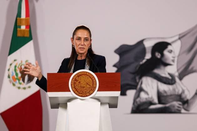 Mexico, Claudia Sheinbaum’s press conference in Mexico City