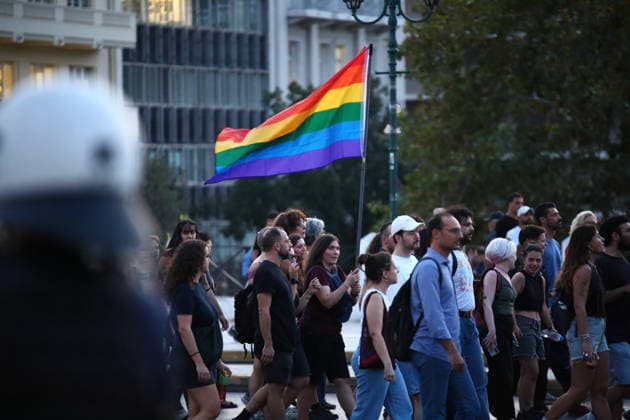 Greece, LGBTQ protests in Athens