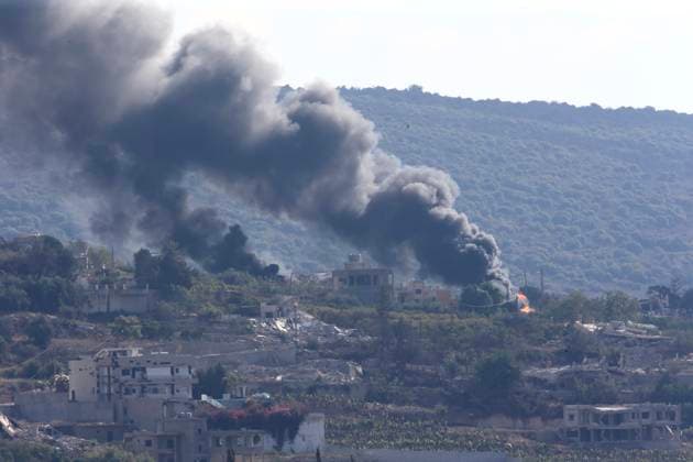 War in the Middle East, Lebanon, Israeli attacks in the south of the country