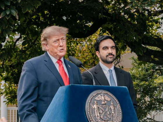 USA, Trump and Mamdani press conference in New York