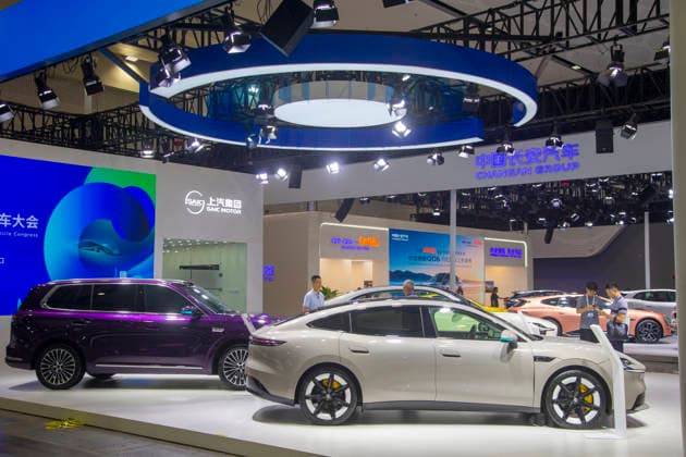 China, Haikou: World New Energy Vehicle Congress gets underway at the Hainan Convention Centre