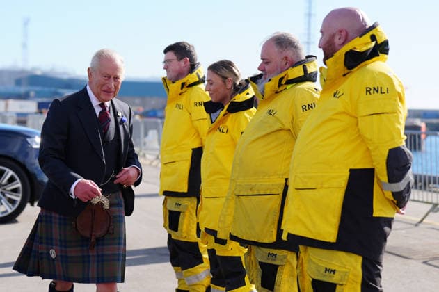 Royals, United Kingdom, King Charles visits Peterhead