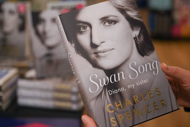 Royals, New book about Princess Diana – *Swan Song* now available in shops