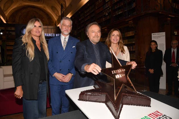 Red Carpet: Franco Nero receives the Stella Award in Rome