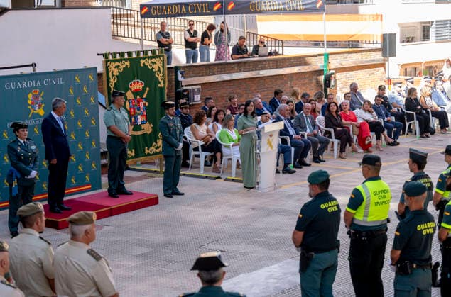 Spain: Inauguration of the Commander of the Guardia Civil in Guadalajara