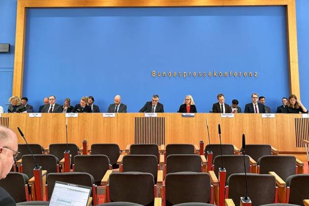 Berlin, Federal Press Conference, Government Press Conference