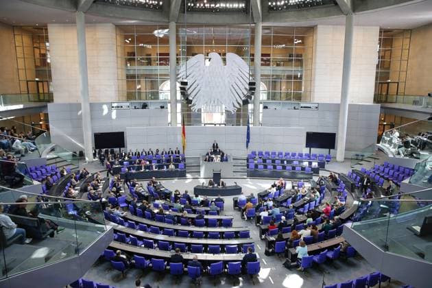 Berlin, Bundestag session