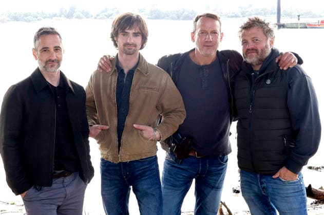 TV, ARD’s ‘Tatort Hamburg’, photo shoot