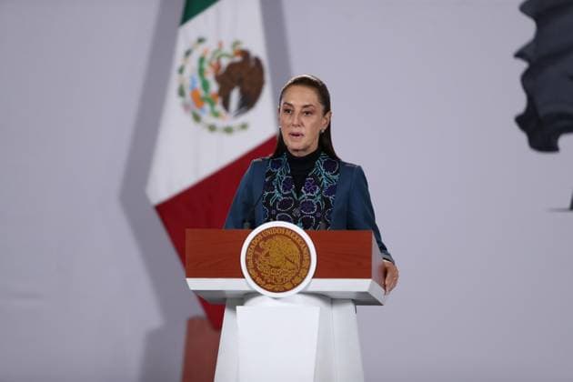 Mexico, Claudia Sheinbaum’s press conference in Mexico City
