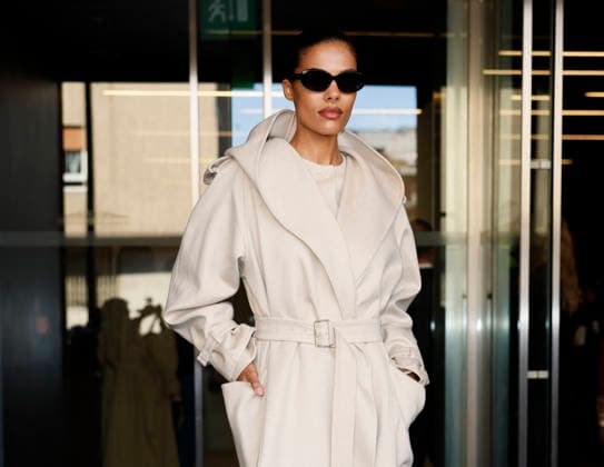 Milan Fashion Week, guests at the Max Mara fashion show
