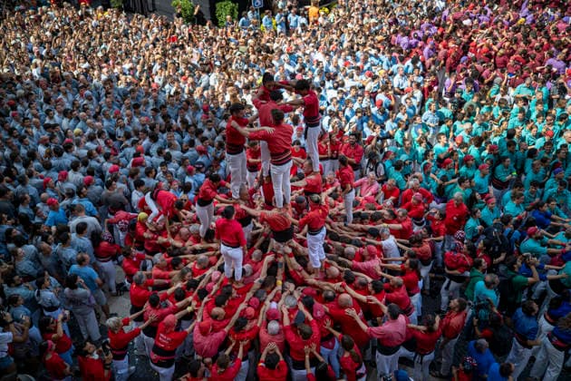 Spain, La Merce Festival in Barcelona
