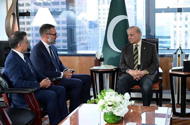 USA: Meeting between Muhammad Shehbaz Sharif and Prince Rahim Aga Khan V for talks in New York