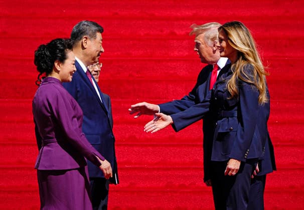 USA: Donald Trump welcomes Xi Jinping to Washington