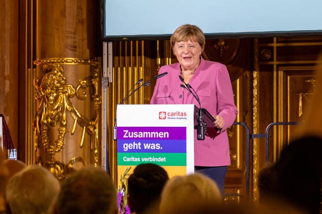 Bavaria, presentation of the Caritas Elisabeth Prize in Augsburg