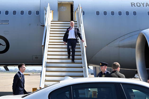 Australia: Prime Minister Anthony Albanese arrives in Sydney following the UN General Assembly in New York