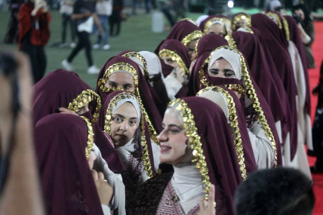 West Bank, mass wedding in Dura